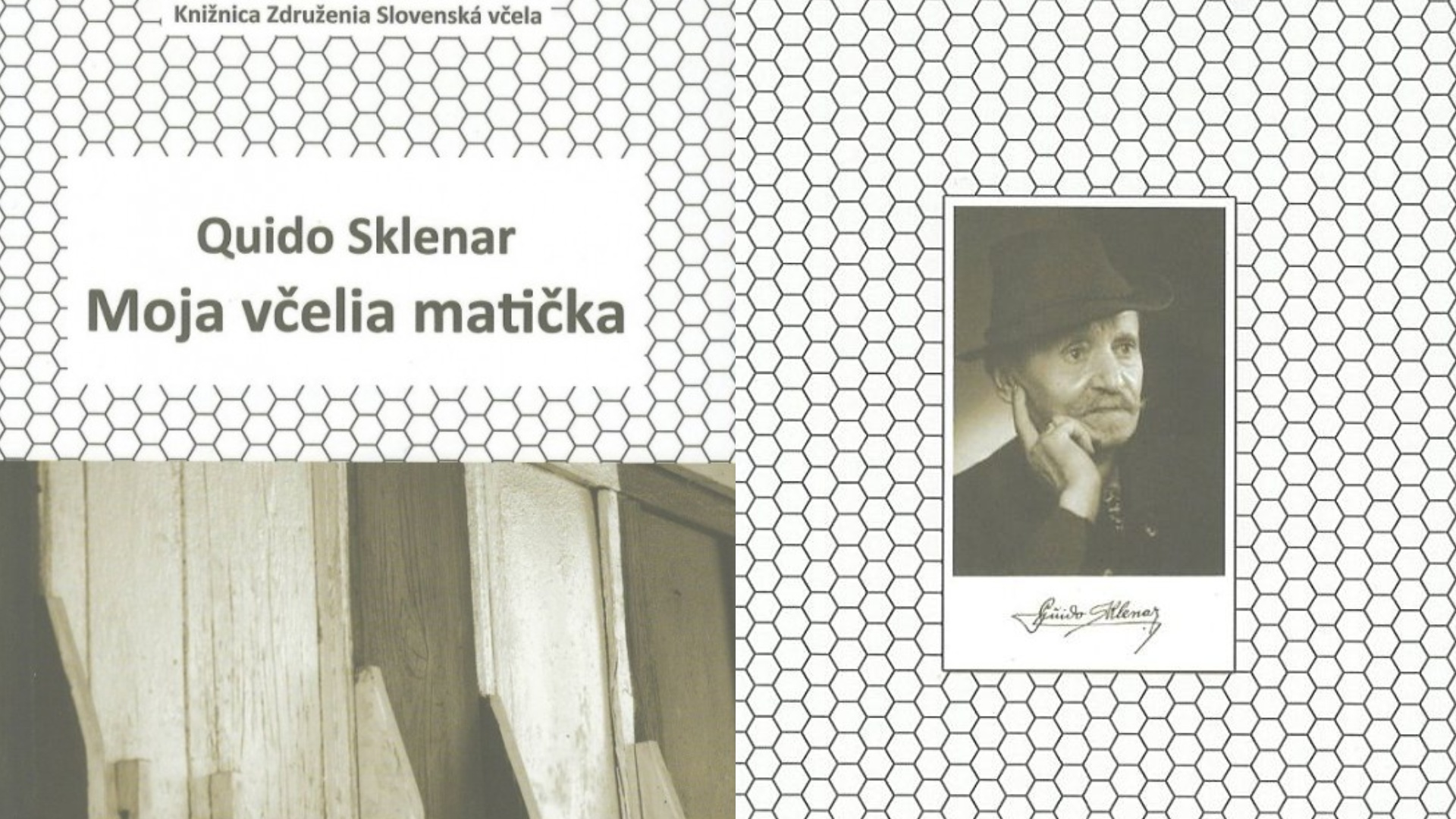 kniha moje vceli maticka quido sklenar